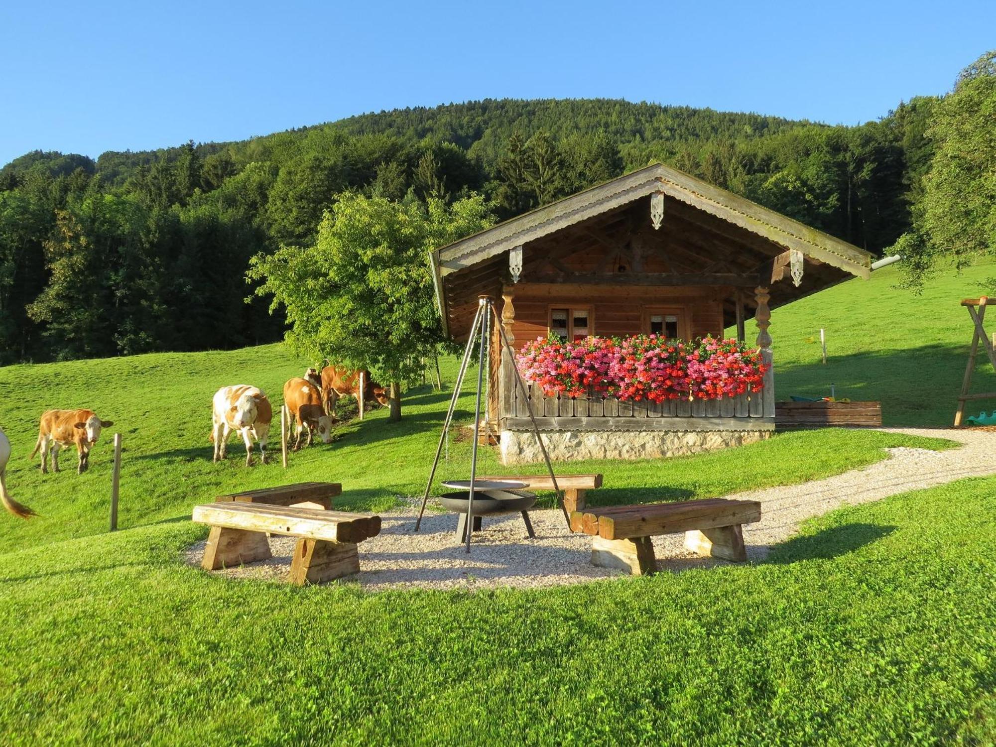 Schleipfnerhof Urlaub Auf Dem Bauernhof Villa Bernau am Chiemsee Exterior foto